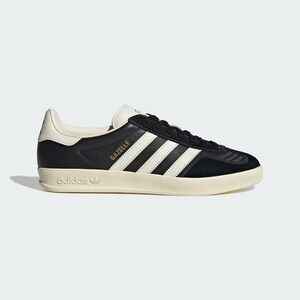 5.5M / 6.5W - [New] Men's adidas Gazelle Indoor Shoes Black JQ8385